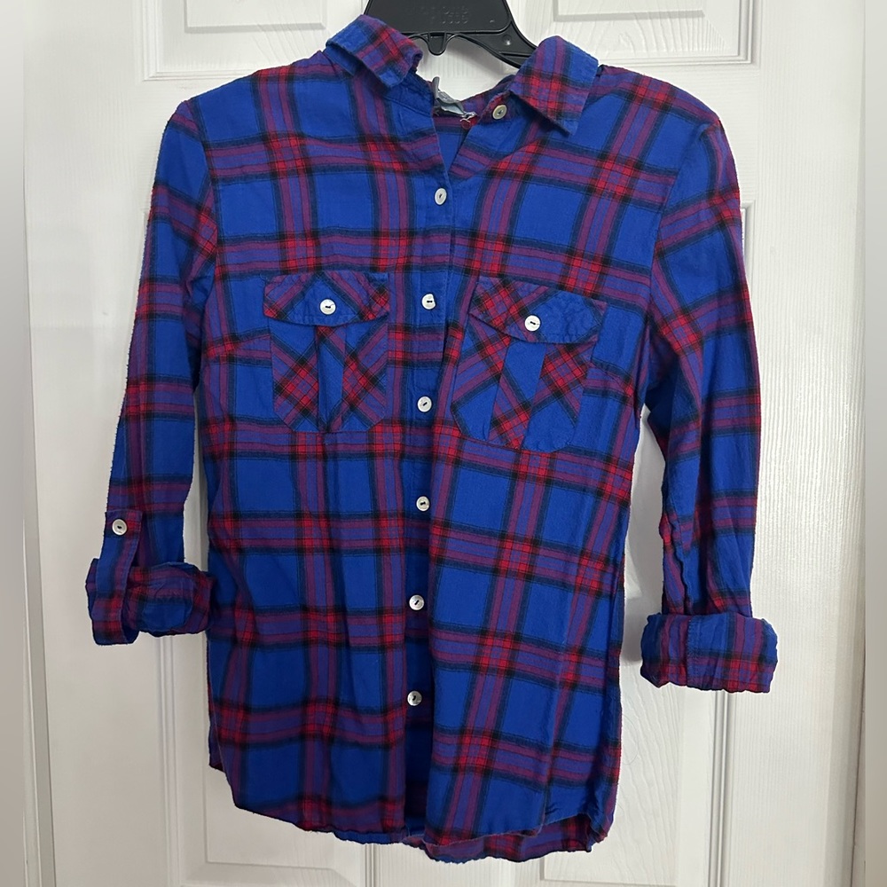 Charlotte Russe Button Down Flannel